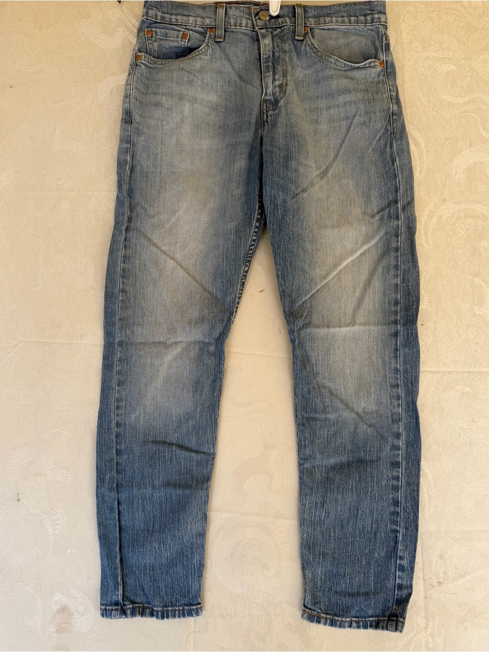 Levi's 505 Big E Light Blue Straight-Leg Jeans